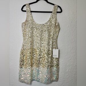 Women's Spy Zone Exchange Sequin Dress NWT Size Large